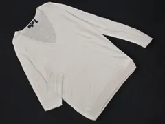 theory セオリー リネン混 Vネック サマー ニット セーター sizeS/ライトグレー ■◇ メンズのサムネイル