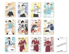 ハイキュー!! TRAINING MENU A5ポストカードセット グッズ ポストカード 日向翔陽 影山飛雄 及川徹 岩泉一 黒尾鉄朗 弧爪研磨 木兎光太郎 赤葦京治 宮侑 宮治 月島蛍 北信介