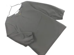 UNTITLED アンタイトル 七分袖 カットソー size2/グレー ■◇ レディース