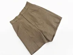 FREE'S MART フリーズマート 千鳥柄 ショート パンツ sizeS/ブラウン ■◇ レディース