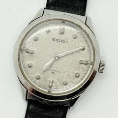SEIKO 6618-8001 触読式 手巻き シルバー 視覚障害 盲人 槌目 - メルカリ