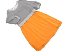 BEAUTY & YOUTH ビューティ&ユース ユナイテッドアローズ ドッキング ワンピース グレーｘブラウン ■◇ レディース