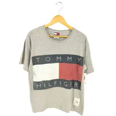 トミーヒルフィガー TOMMY HILFIGER フラッグプリント クルーネックTシャツ メンズ import：M 