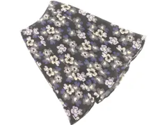 SONIA RYKIEL ソニアリキエル シフォン 花柄 フレア スカート size38/黒 ■◇ レディースのサムネイル