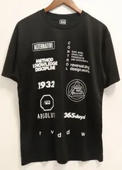 reversal 吸汗速乾素材 ドライメッシュ MULTI LOGO DRY MESH TEE Mサイズ ブラック rv22aw053 スポーツ 格闘技 Tシャツ 2-P121/1/NP