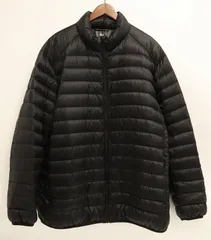 UNIQLO ウルトラライトダウンエクストラウォーム ダウンジャケット 極暖 3XL ブラック 311-156558(54-01) ユニクロ 大きいサイズ 2-P124/1/060