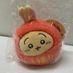 【中古品】 うさぎ だるまになっちゃった!ころりん起き上がりこぼしぬいぐるみ 「ちいかわ なんか小さくてかわいいやつ」 【038-260225-em-16-min】