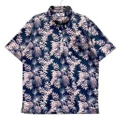 サイズ：LL FILA GOLF フィラゴルフ  半袖ポロシャツ  ネイビー系 [240101594666] ゴルフウェア メンズ ストスト