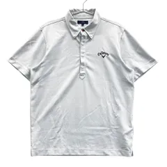 サイズ：L CALLAWAY キャロウェイ  半袖ポロシャツ ポロシャツ ドット柄 グレー系 [240101615968] ゴルフウェア メンズ ストスト