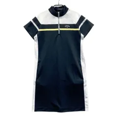 サイズ：M CALLAWAY キャロウェイ  半袖ワンピース  ブラック系 [240101618846] ゴルフウェア レディース ストスト