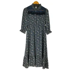 エブリン evelyn 花柄 レースフレア ワンピース レディース 表記無 