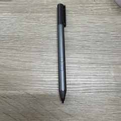 タッチペン For hp  ペン For Surface 対応 タッチペン 1mm極細ペン先 右クリック＆消しゴム機能 誤タッチ防止 高感度 1024筆圧 電池式 5分電源自動オフ For NeoなどのMPP対応デバイスに対応  軽量 ペン  (ブラック)
