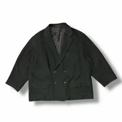 参考上代74800円 Graphpaper Supima Moleskin Double Jacket  スーピマモールスキンダブルジャケット テーラードジャケット グラフペーパー GM253-20276B ブラック 3 （9718M）のサムネイル