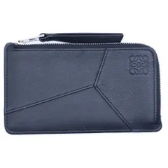 LOEWE (ロエベ) パズル フラグメントケース ブラック レザー 小銭入れ コインケース