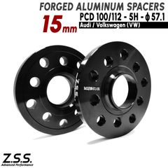 Z.S.S. AP アウディ AUDI S3 8Y 8V 8P 3BA-GYDNFF ABA-8VDJHF ABA-8VCJXF ABA-8PCDLF 15mm スペーサー PCD112 5穴 5x112 ハブ径 57.1φ