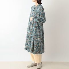 PONT DE CHALONS ポンデシャロン 散歩柄ワンピース ネイビー - メルカリ