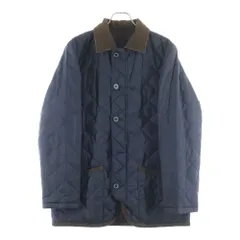 MACKINTOSH PHILOSOPHY (マッキントッシュフィロソフィー) 襟コーデュロイ キルティング リバーシブル中綿ジャケット ネイビー/ブラウン H1F19-601-29のサムネイル
