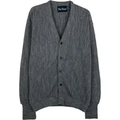 古着 80年代~ Par Four アクリルニットカーディガン USA製 メンズM相当 ヴィンテージ/eaa616080