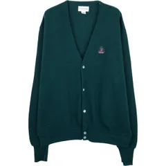 古着 90年代 IZOD アクリルニットカーディガン USA製 メンズXL相当 ヴィンテージ/eaa616094