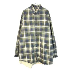 Abercrombie & Fitch アバクロンビーアンドフィッチ ボタンダウン 長袖シャツ チェック マルチカラー(メンズ XL)中古 古着 X3734
