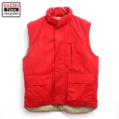 80s USA製 vintage Eddie Bauer ダウンベスト メンズ 表記Lサイズ