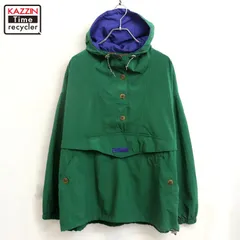 90s vintage Columbia ナイロン アノラックパーカー レディース 表記Lサイズ