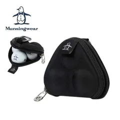 26春夏 マンシングウェア Munsingwear ユニセックス トライアングルボールホルダー MG6SBZ01U 三角形 ボール3個 ラウンド 小物入れ ギフト プレゼントのサムネイル