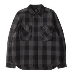 【国内正規】AMIRI フリンジ チェックシャツ Sサイズ　アミリ　ブラック 国内正規】AMIRI フリンジ チェックシャツ Sサイズ アミリ ブラック