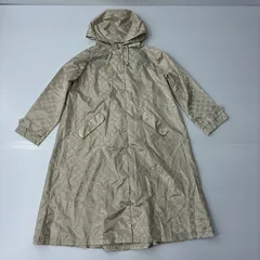 ◆ mila schon ミラショーン その他アウター タグ付き  ステンカラー レインコート 防水はっ水A ライン ベージュ サイズLL-3L レディース