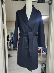 高級ロングウール100%コート