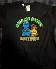 XL アベイシングエイプ ベイビーマイロ セサミストリート 半袖Tシャツ