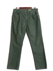 【お得なクーポン配布中!】 ポロ ラルフローレン 細畝 コーデュロイ パンツ メンズ 33 32 古着 ストレート スラックス ノータック コットン コーズ ボトムス シンプル