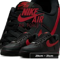 ナイキ エア フォース 1 ’07 LV8 ブラック ユニバーシティレッド ブラック NIKE AIR FORCE 1 07 LV8 blk/university red-blk hq2037-005