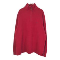 モノクロな冬に色を戻すハーフジップ RalphLauren - メルカリ