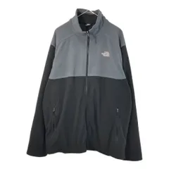 THE NORTH FACE ノースフェイス フリースジャケット 大きいサイズ アウトドア バイカラー(メンズ XXL)中古 古着 X3443