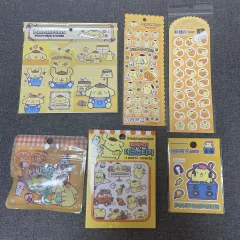 ポムポムプリン ステッカー 6種 まとめ