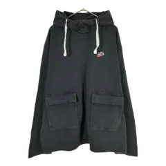 NIKE ナイキ スウェット パーカー スポーツ ブラック(メンズ XL)中古 古着 X3655