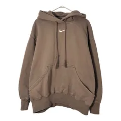 NIKE ナイキ センタースウォッシュ スウェット パーカー スポーツ ブラウン(メンズ S)中古 古着 X3705