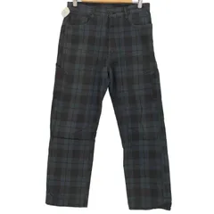 ポストオーバーオールズ POST OVERALLS チェック コットン カーゴパンツ メンズ JPN：M のサムネイル