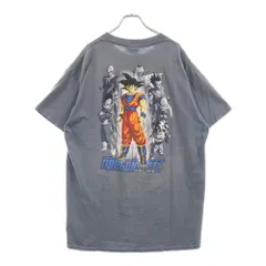 VINTAGE (ヴィンテージ) 90s DRAGON BALL Z ドラゴンボール Z 両面プリント半袖Tシャツ カットソー ネイビー