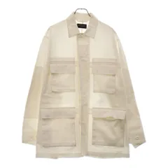 BALENCIAGA (バレンシアガ) 22AW CARGO JACKET カーゴミリタリーワークジャケット 720159 TNPO2 ホワイトのサムネイル