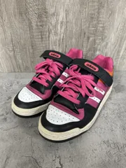 adidas アディダス フォーラムロー ローカット スニーカー size24.5/黒ｘピンク ■■ レディース