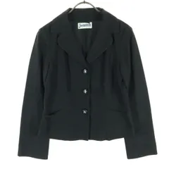 美品 Jocomomola ホコモモラ 長袖 ジャケット 40 ブラック レディース 古着のサムネイル