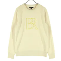 Banana Republic バナナリパブリック 裏起毛 刺繍 長袖 トレーナー S ブラウン系 スウェット メンズ 古着