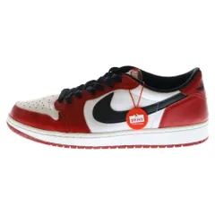 NIKE (ナイキ) 【15年製】 AIR JORDAN 1 LOW RETRO LOW CHICAGO エア ジョーダン シカゴ ローカットスニーカー ホワイト/レッド US11/29cm 705329‐600