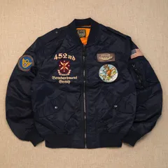 MA-1 フライトジャケット スタジャン メンズ 中綿なし ネイビー ミリタリーグリーン M-3XL