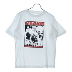 VINTAGE (ヴィンテージ) 90s NIRVANA LIMITED EDITION 半袖Tシャツ カットソー ニルヴァーナ ホワイト