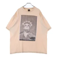 STUSSY (ステューシー) VINTAGE×JOSH CHEUSE ジョシュ・チューズ フォトプリント 半袖Tシャツ カットソー ベージュ