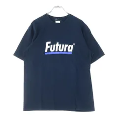 FUTURA LABORATORIES (フューチュラ・ラボラトリーズ) 00S グラフィック 両面プリント 半袖Tシャツ ブラック
