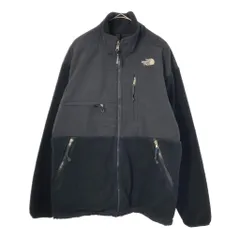 THE NORTH FACE ノースフェイス Denali デナリ フリースジャケット アウトドア ブラック(メンズ X-LARGE)中古 古着 X3487